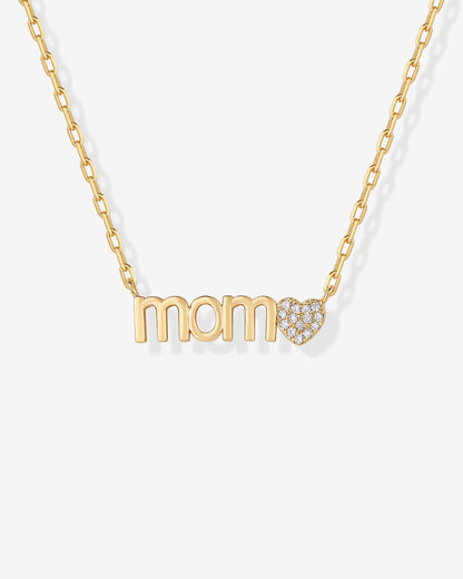 I Love Mom Necklace