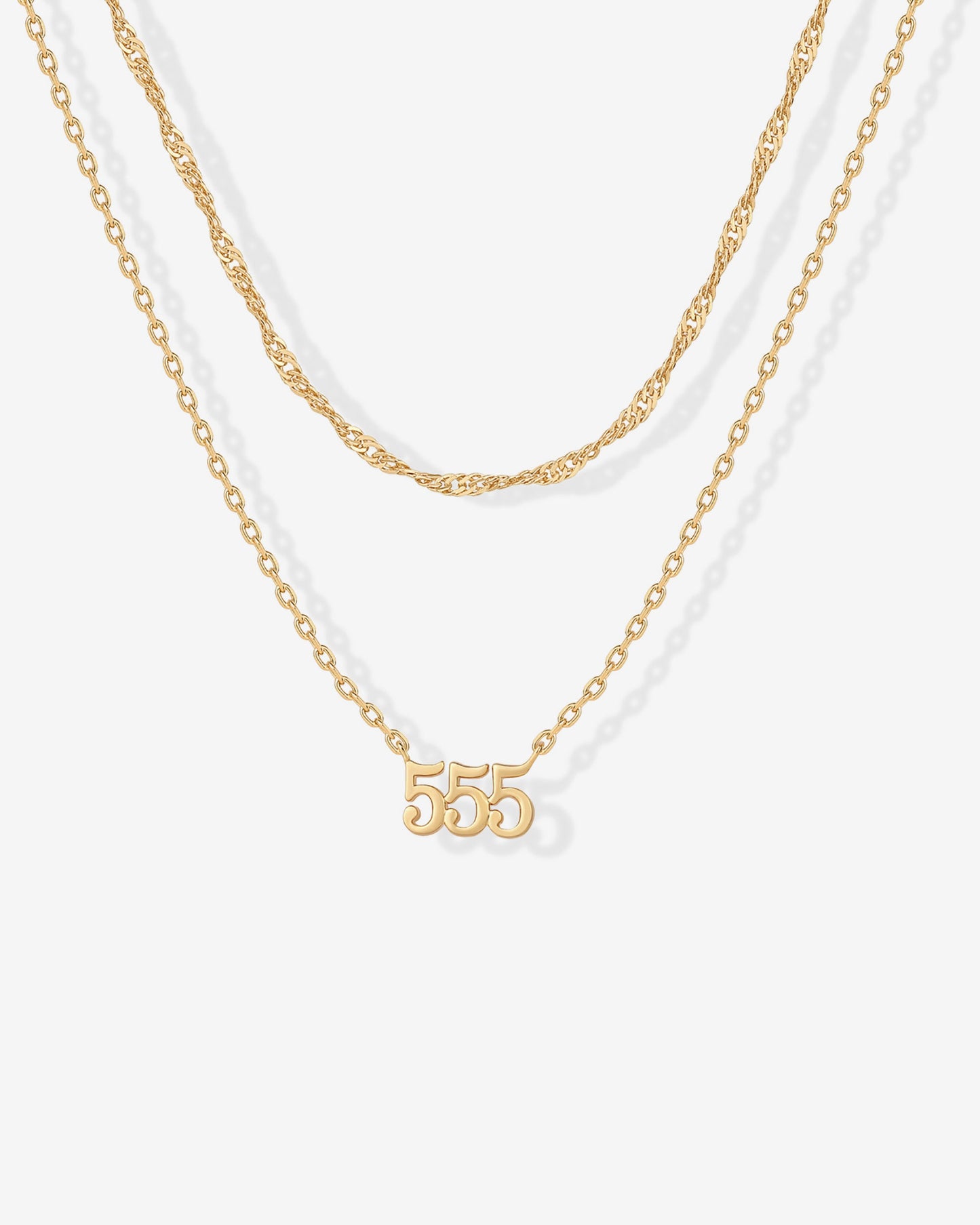 Angel Number Pendant Necklace
