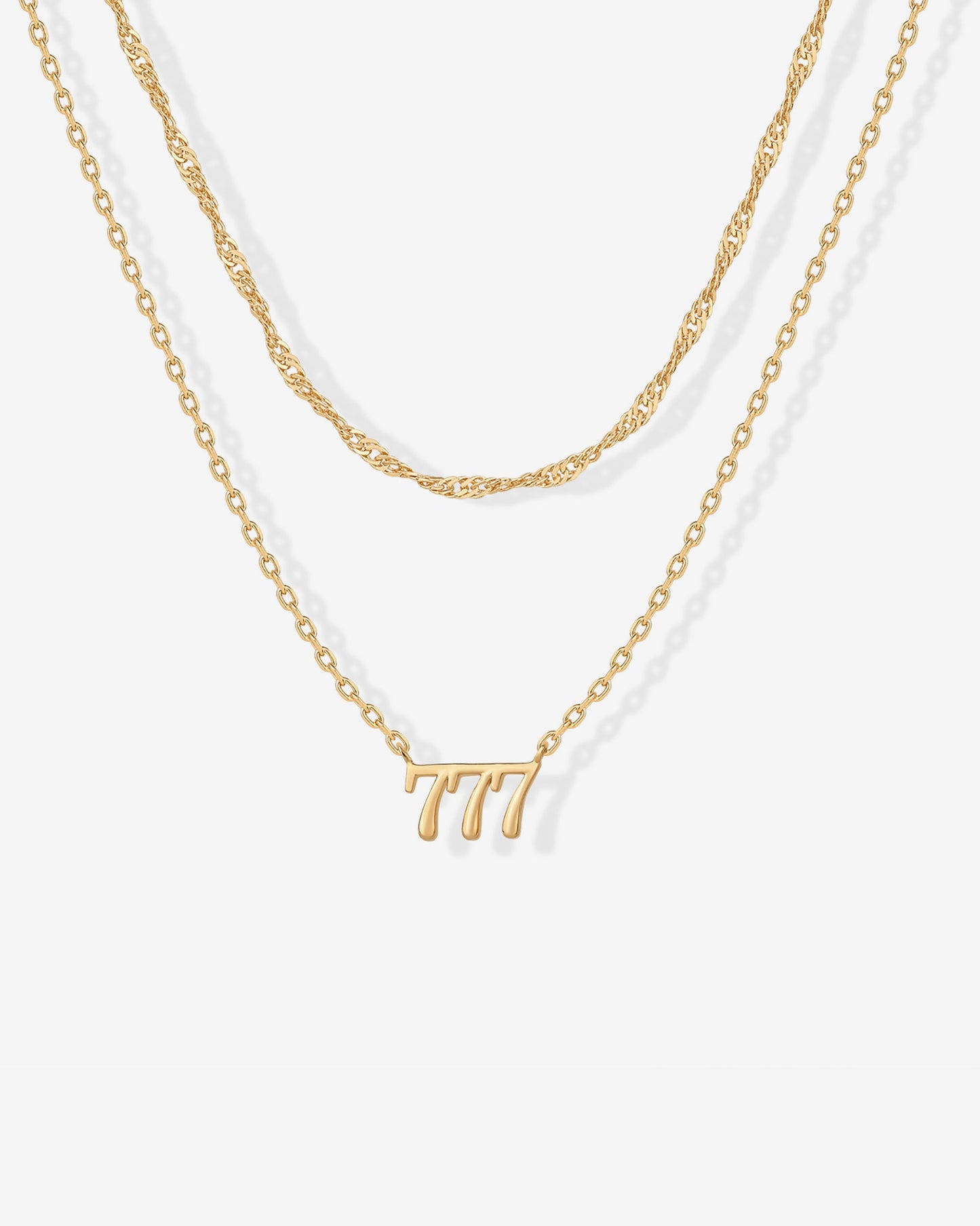 Angel Number Pendant Necklace