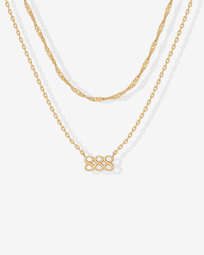 Angel Number Pendant Necklace