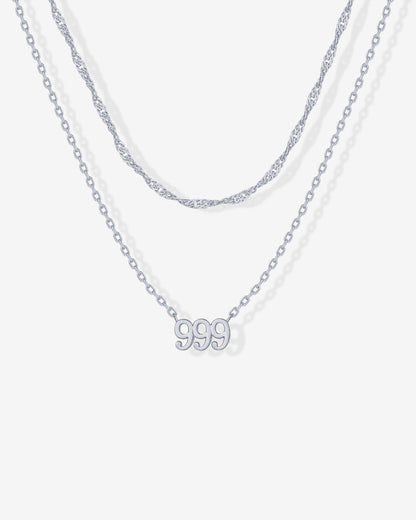 Angel Number Pendant Necklace