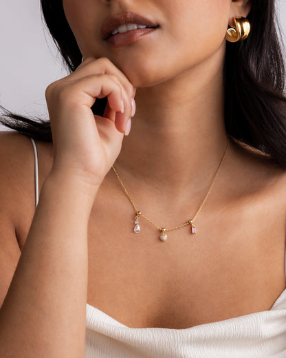 Whimsy Heart Charm Necklace