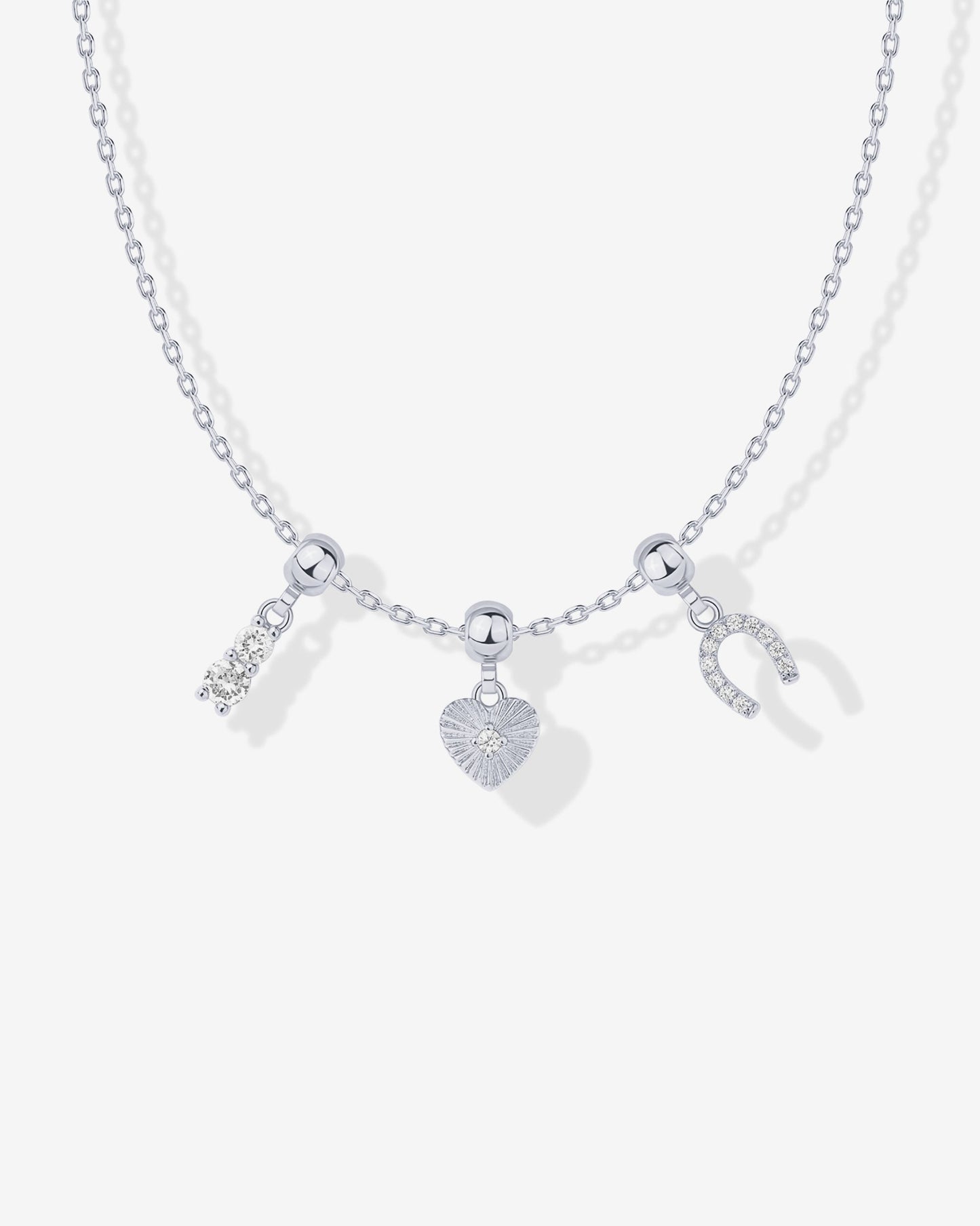 Whimsy Horseshoe Charm Necklace