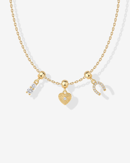Whimsy Horseshoe Charm Necklace