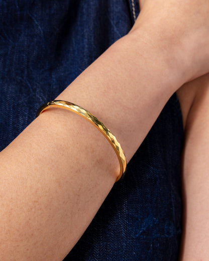 Faceted Bangle