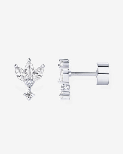 Lotus Dangle Screwbacks