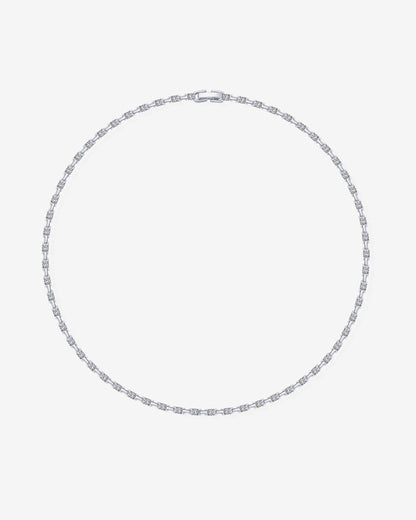 Station Tennis Necklace