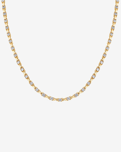 Station Tennis Necklace