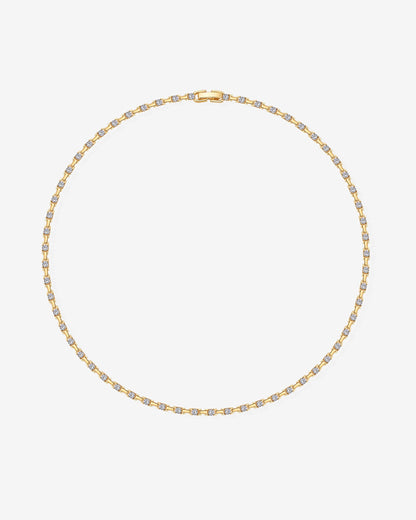Station Tennis Necklace