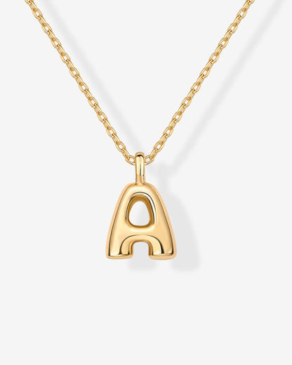 Bubble Initial Pendant