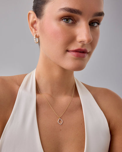 Geo Dangle Necklace