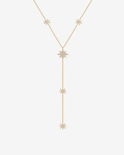 Starburst Lariat Necklace