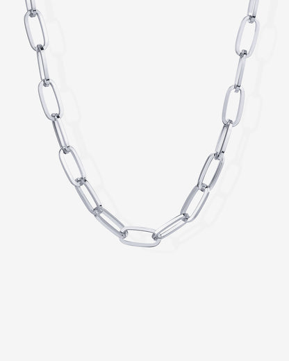 Chunky Paperclip Chain Necklace