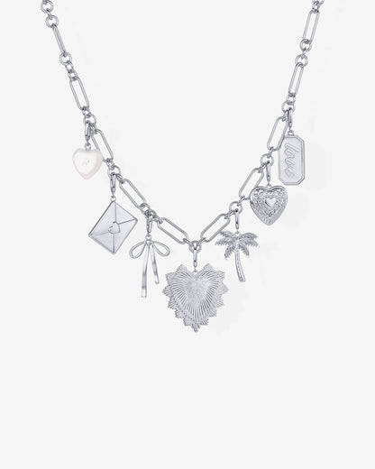 Chunky Charm Necklace