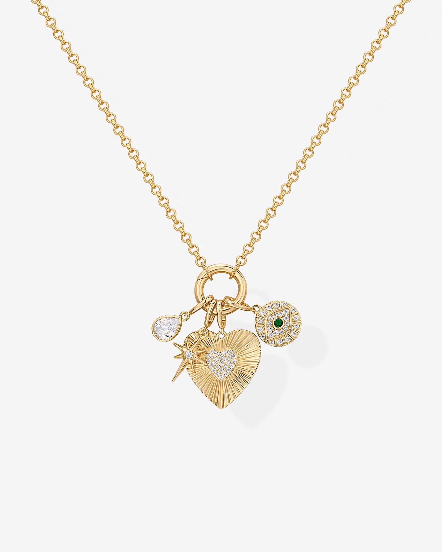 Cluster Charm Necklace