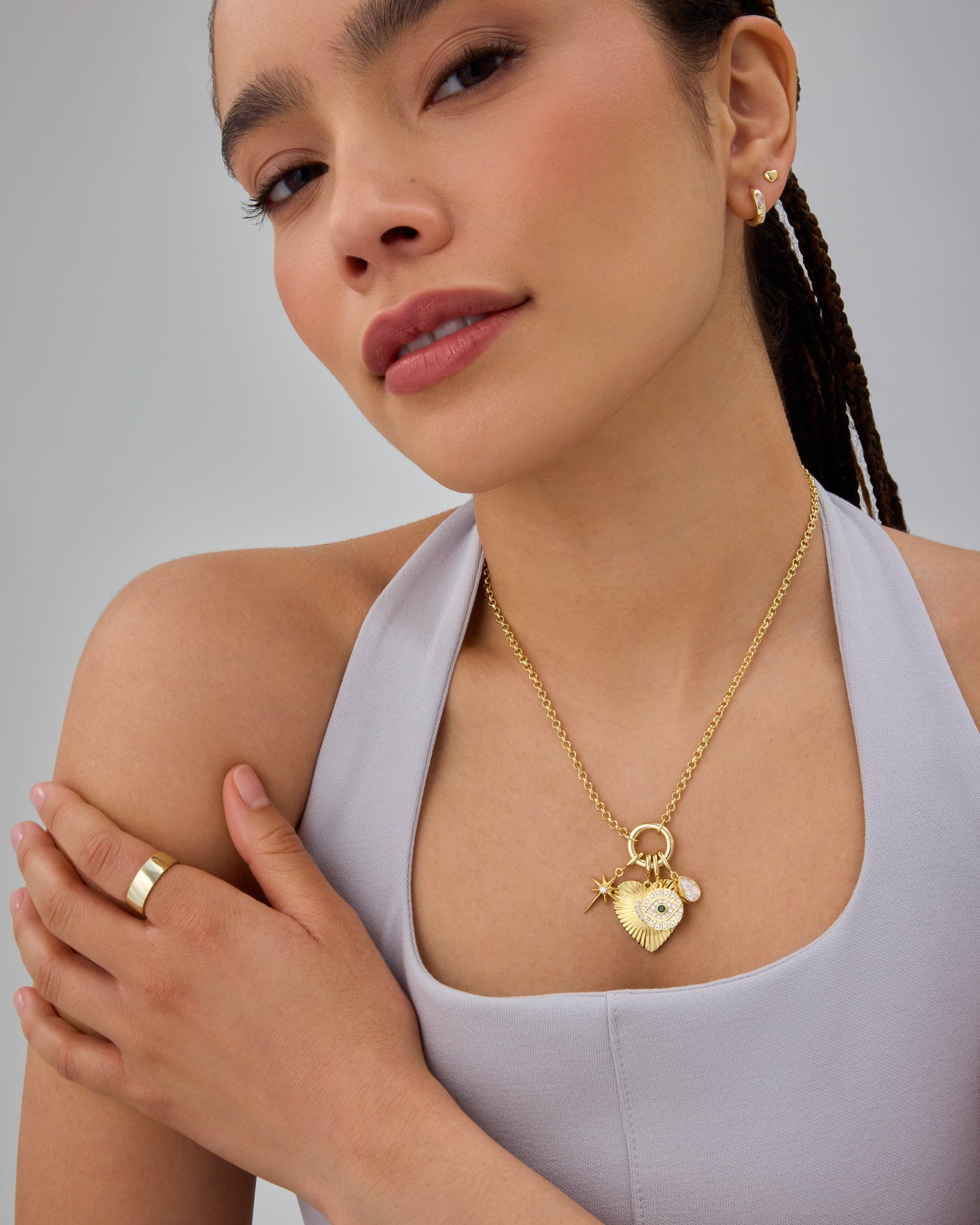 Cluster Charm Necklace