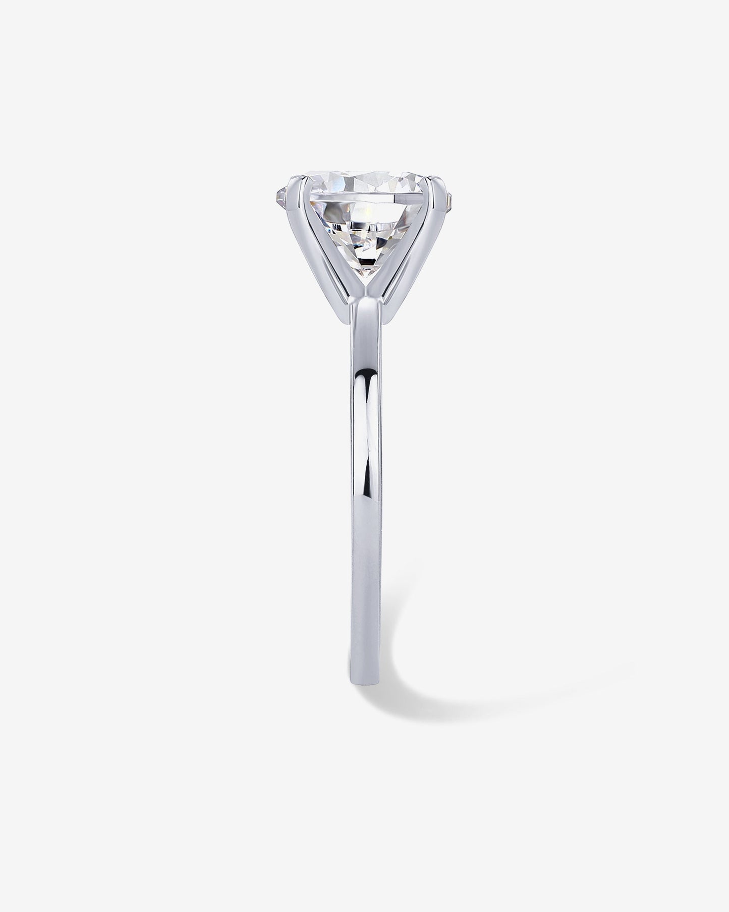 Round Solitaire Engagement Ring