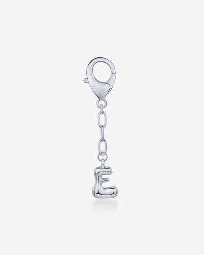 Bubble Letter Bag Charm