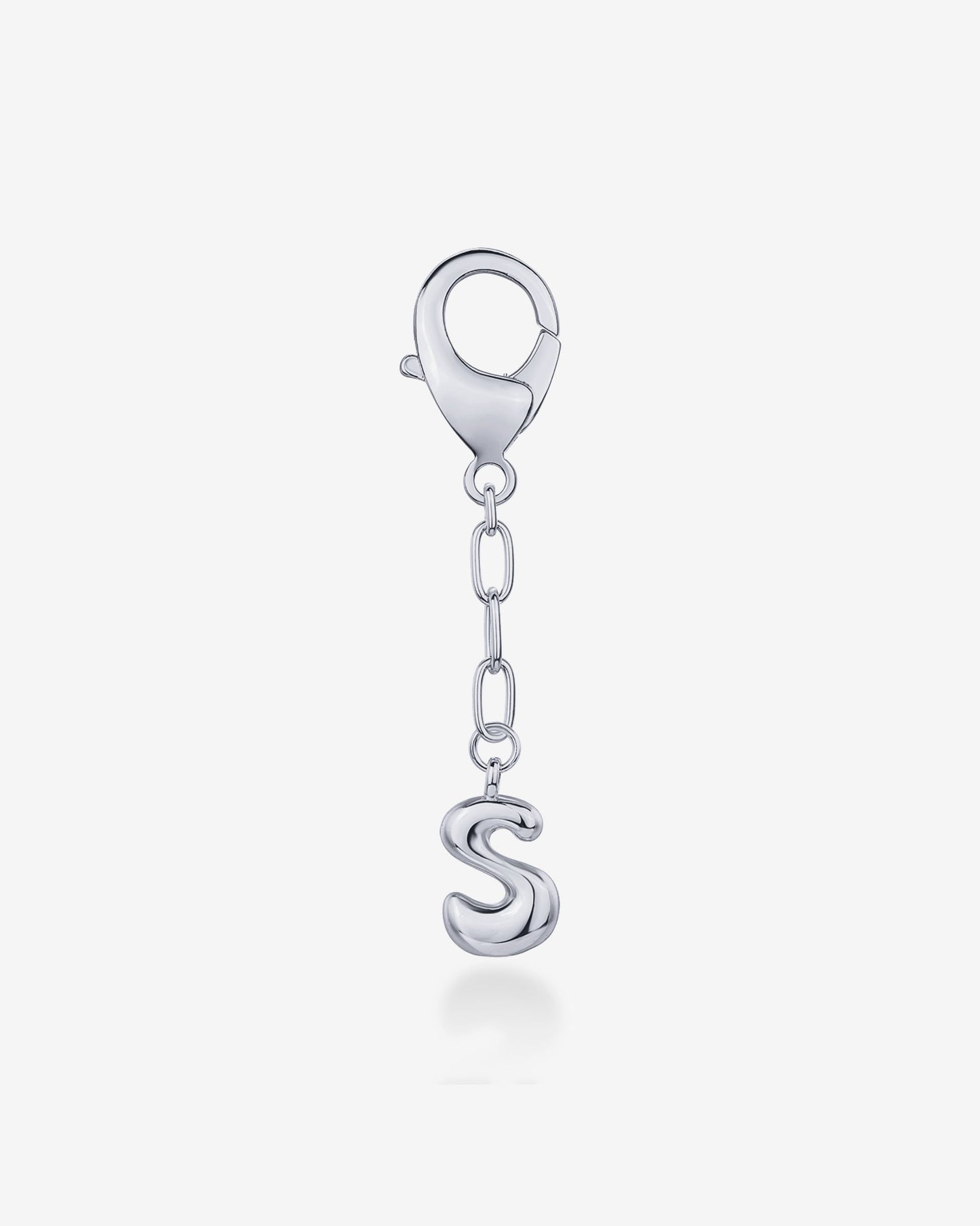 Bubble Letter Bag Charm