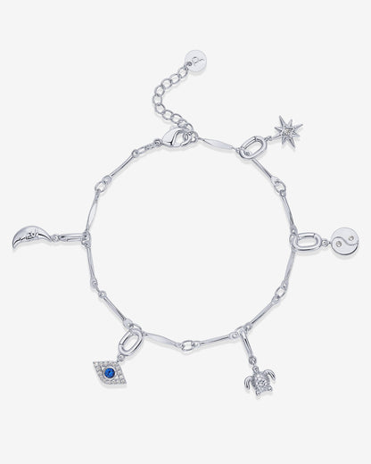 Cosmic Drip Charm Bracelet Set