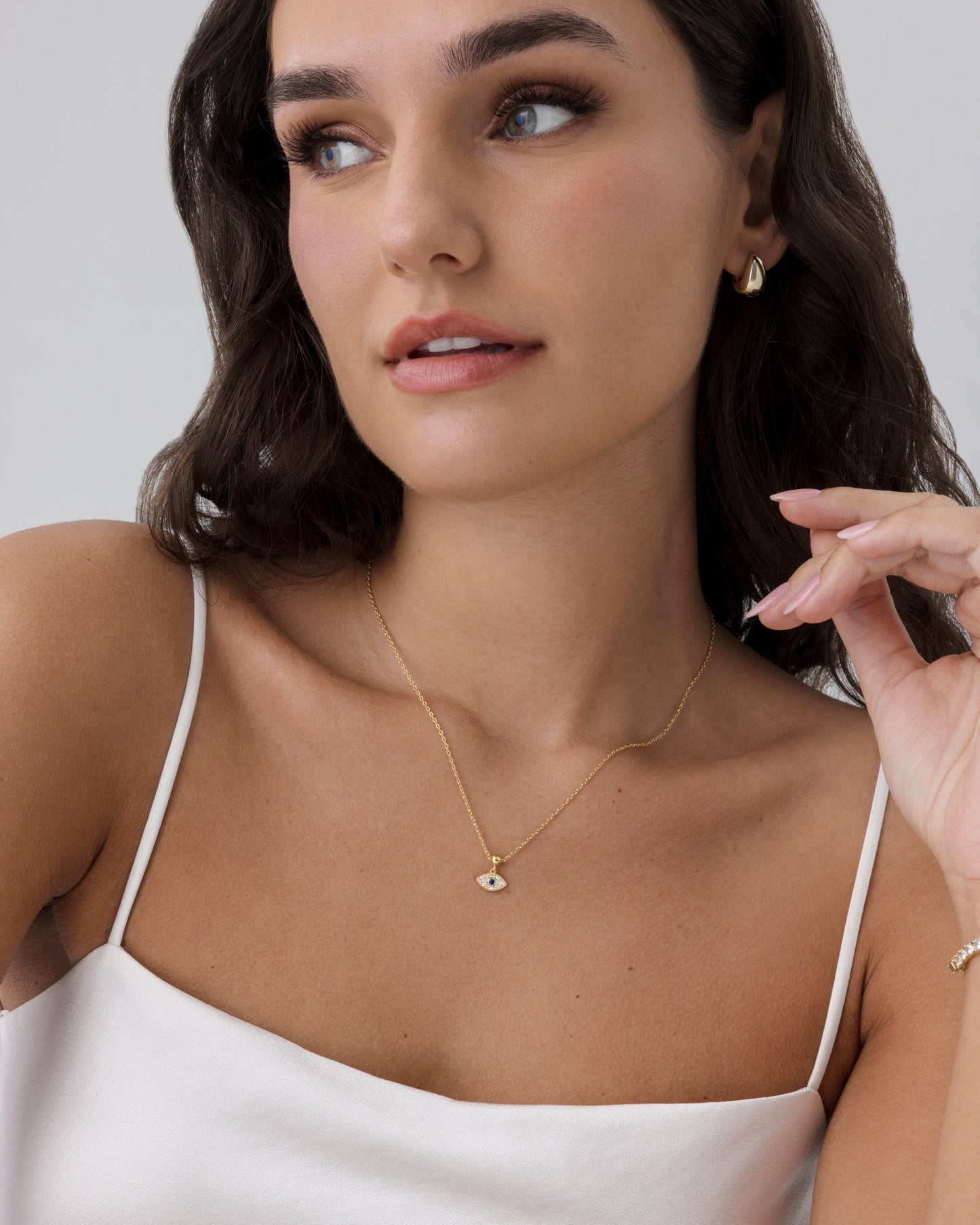 Evil Eye Charm Necklace