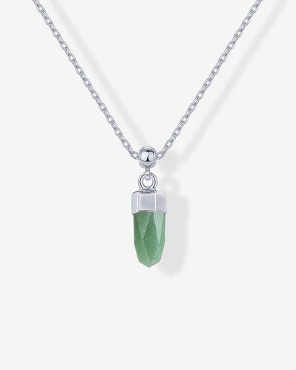 Dainty Crystal Charm Pendant Necklace