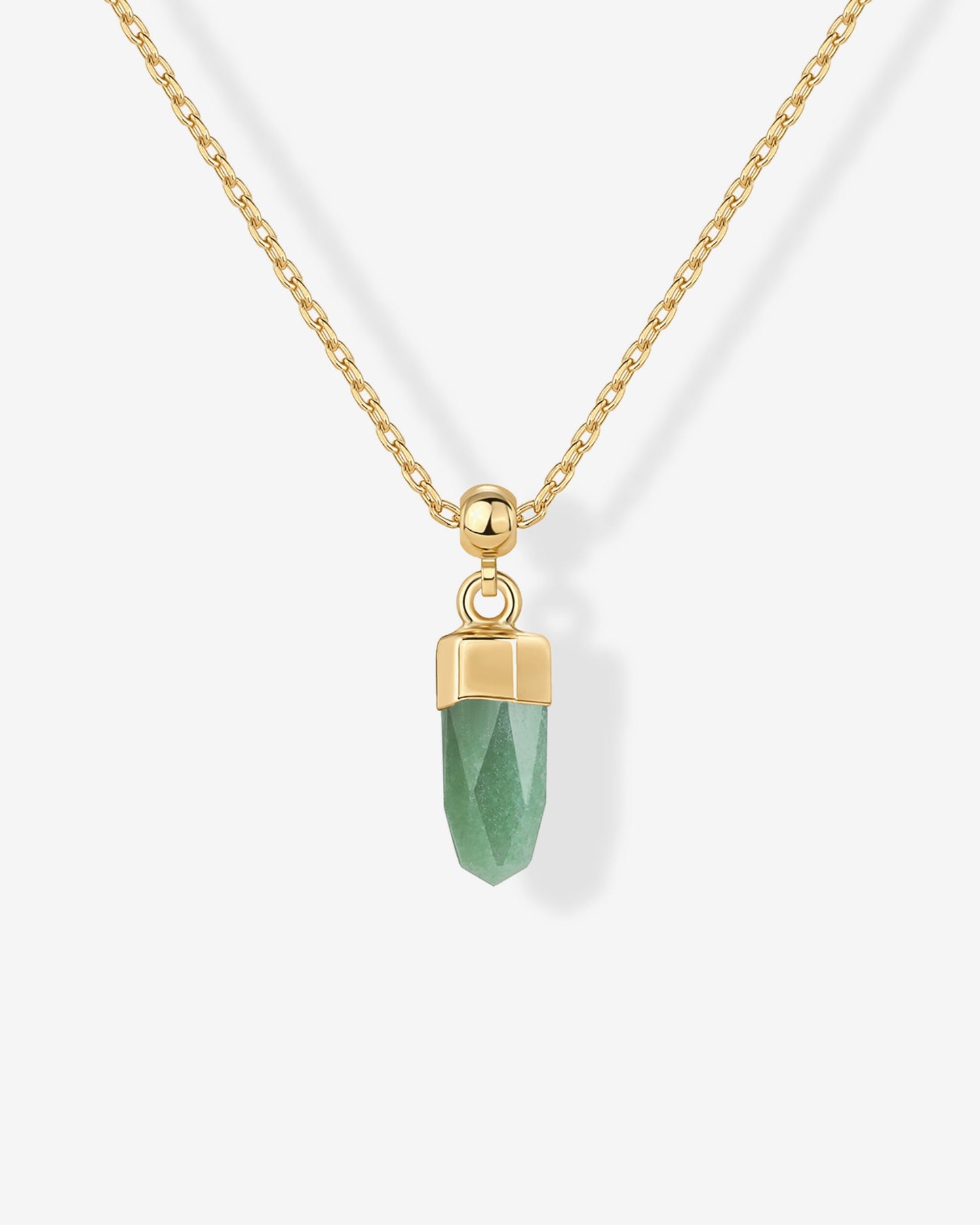 Dainty Crystal Charm Pendant Necklace