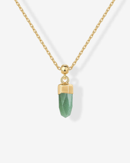 Dainty Crystal Charm Pendant Necklace
