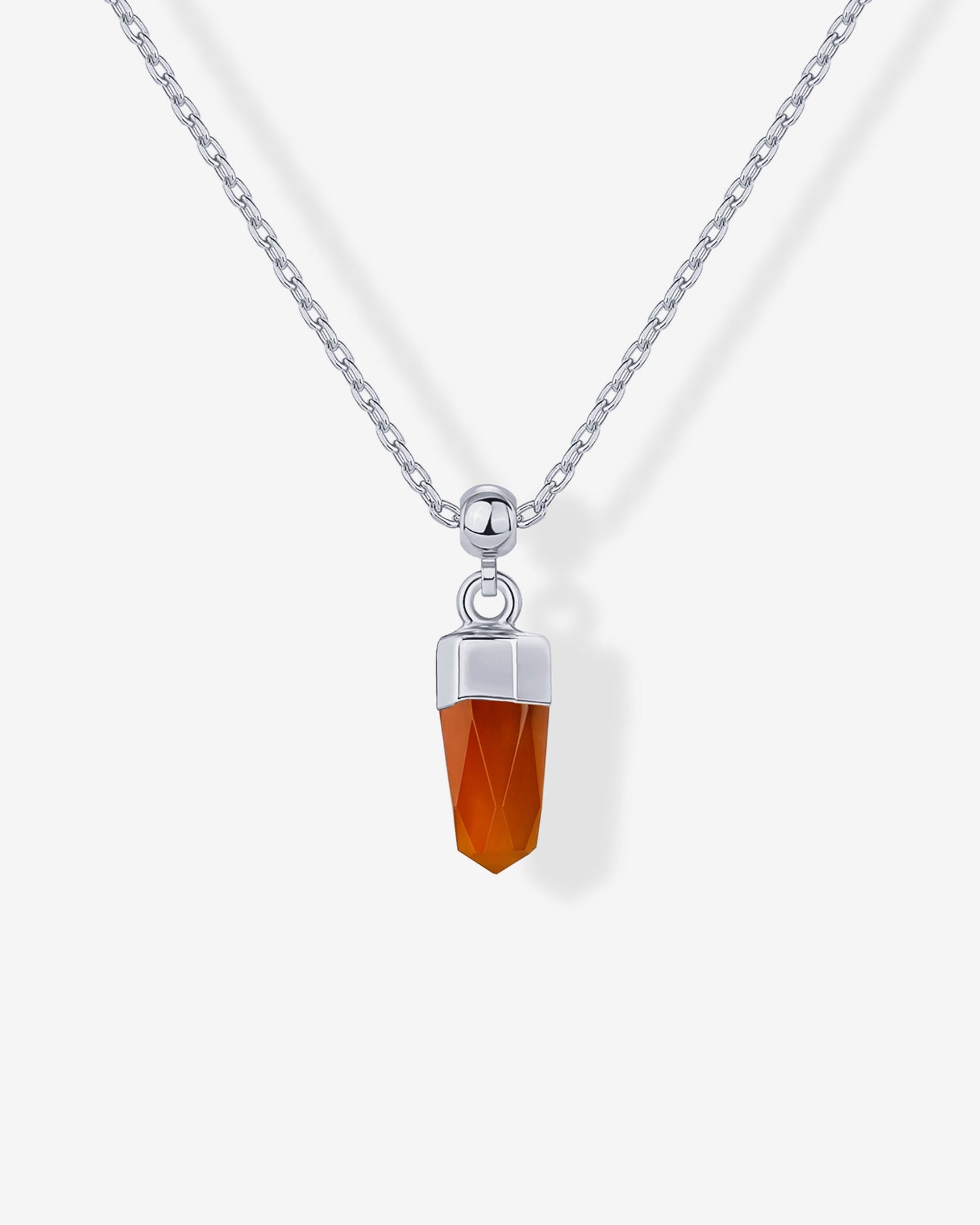 Dainty Crystal Charm Pendant Necklace