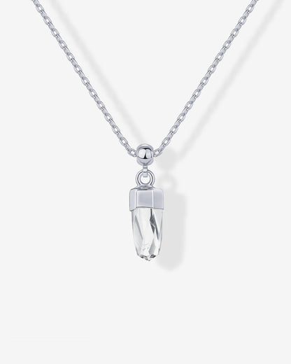 Dainty Crystal Charm Pendant Necklace