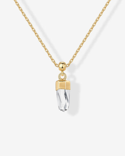 Dainty Crystal Charm Pendant Necklace