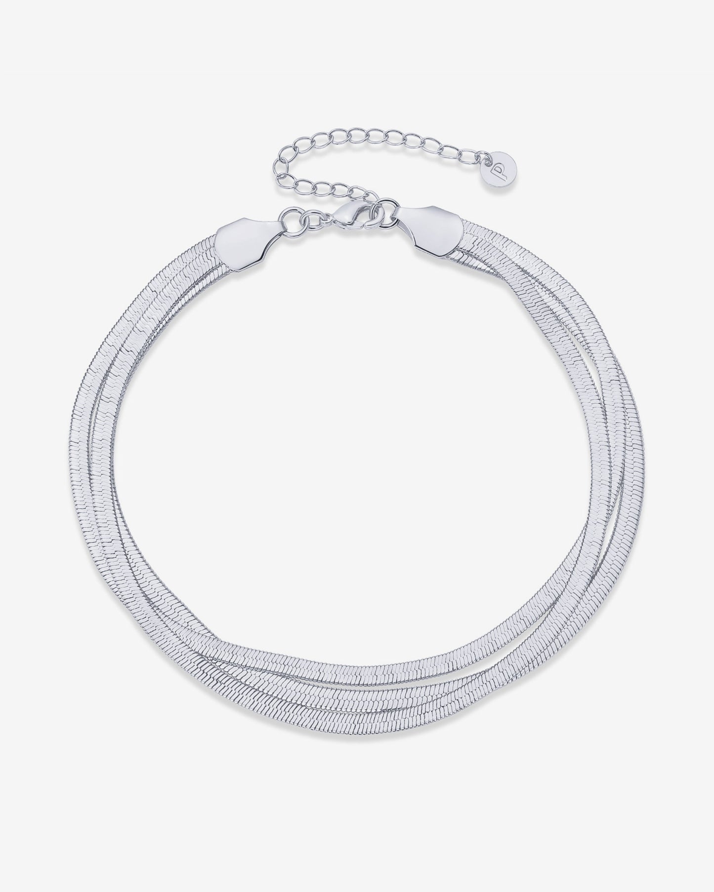 Snake Chain Trio Anklet