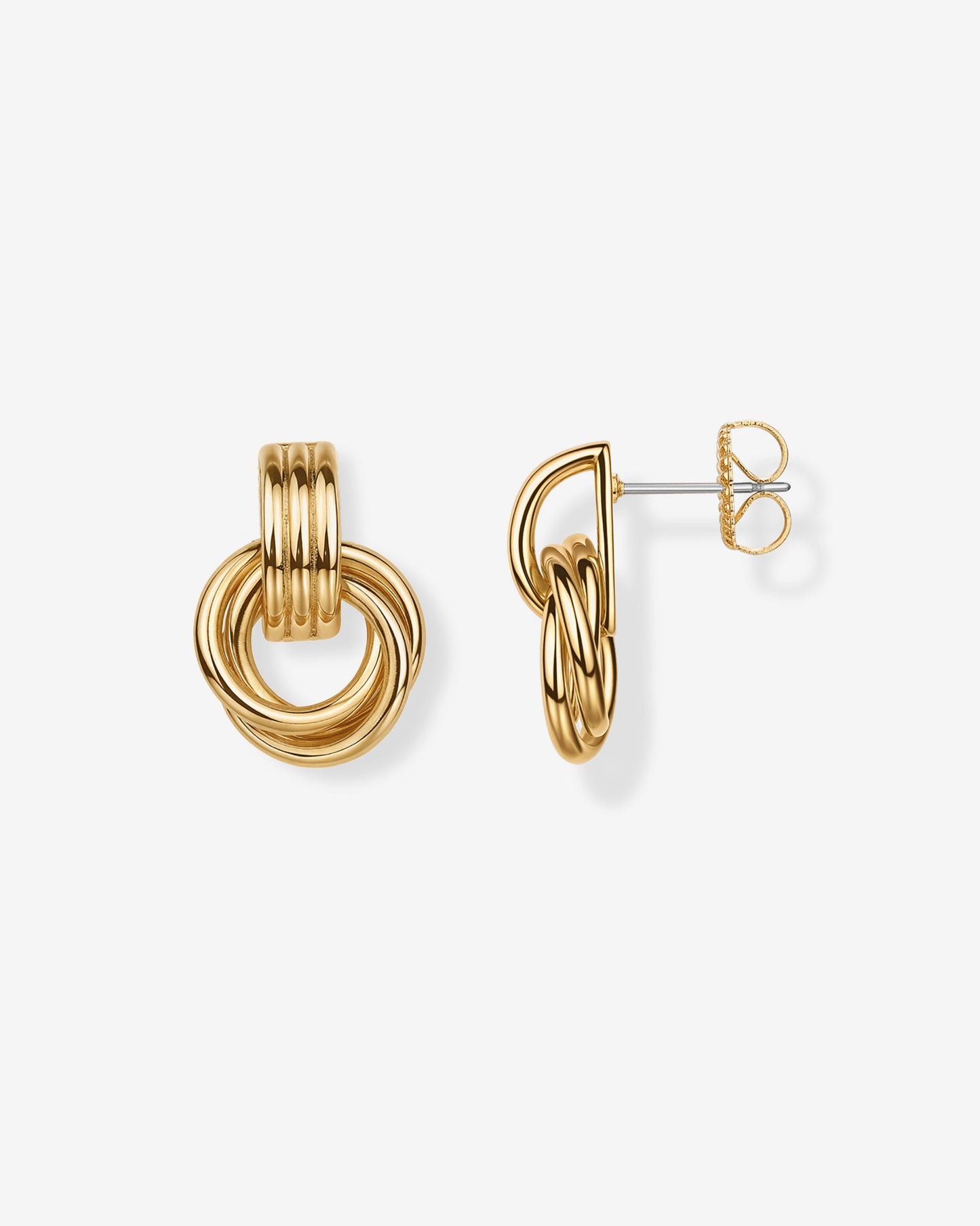 Small Door Knocker Earrings