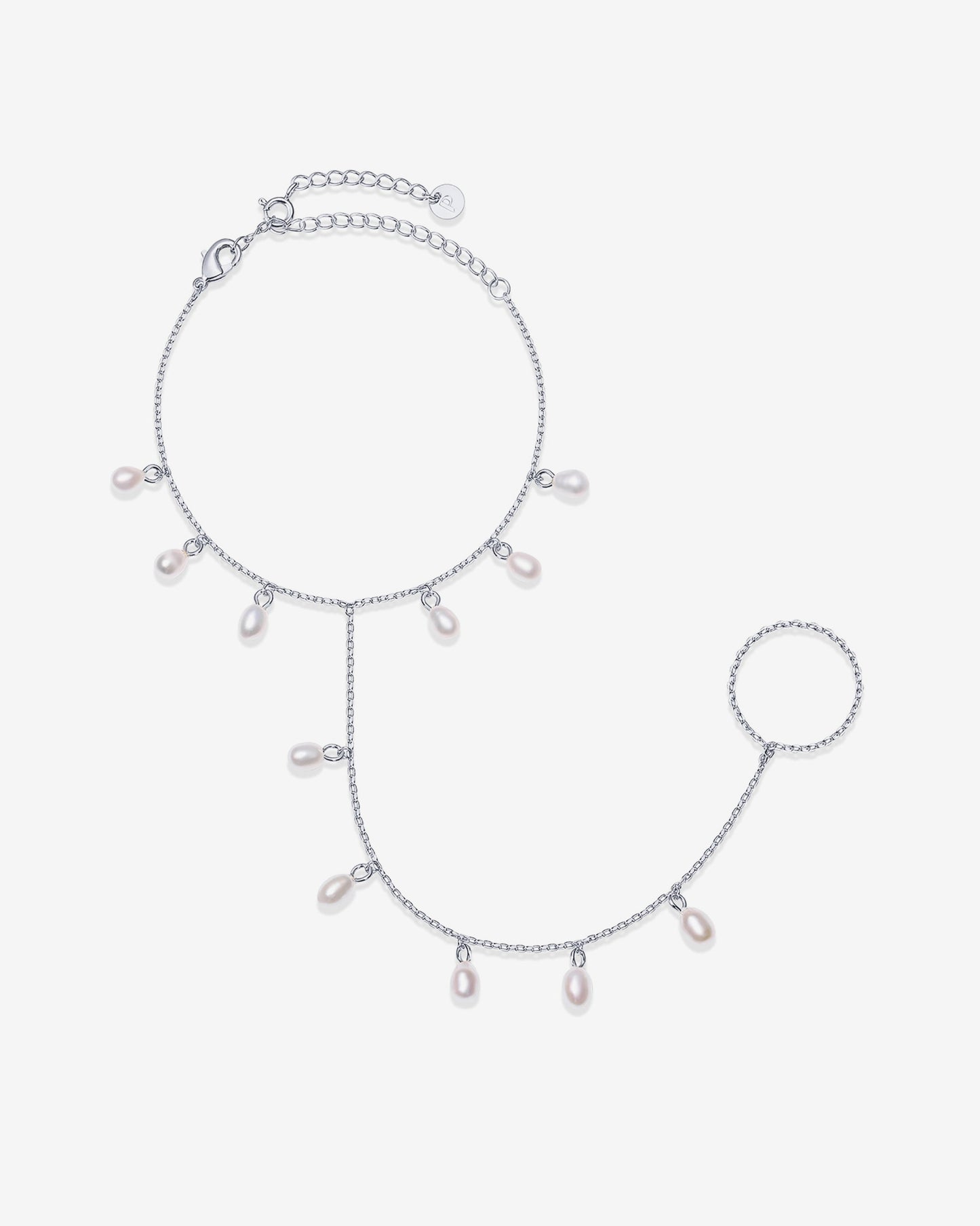 Boho Pearl Hand Chain