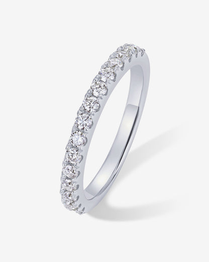 Moissanite Eternity Ring