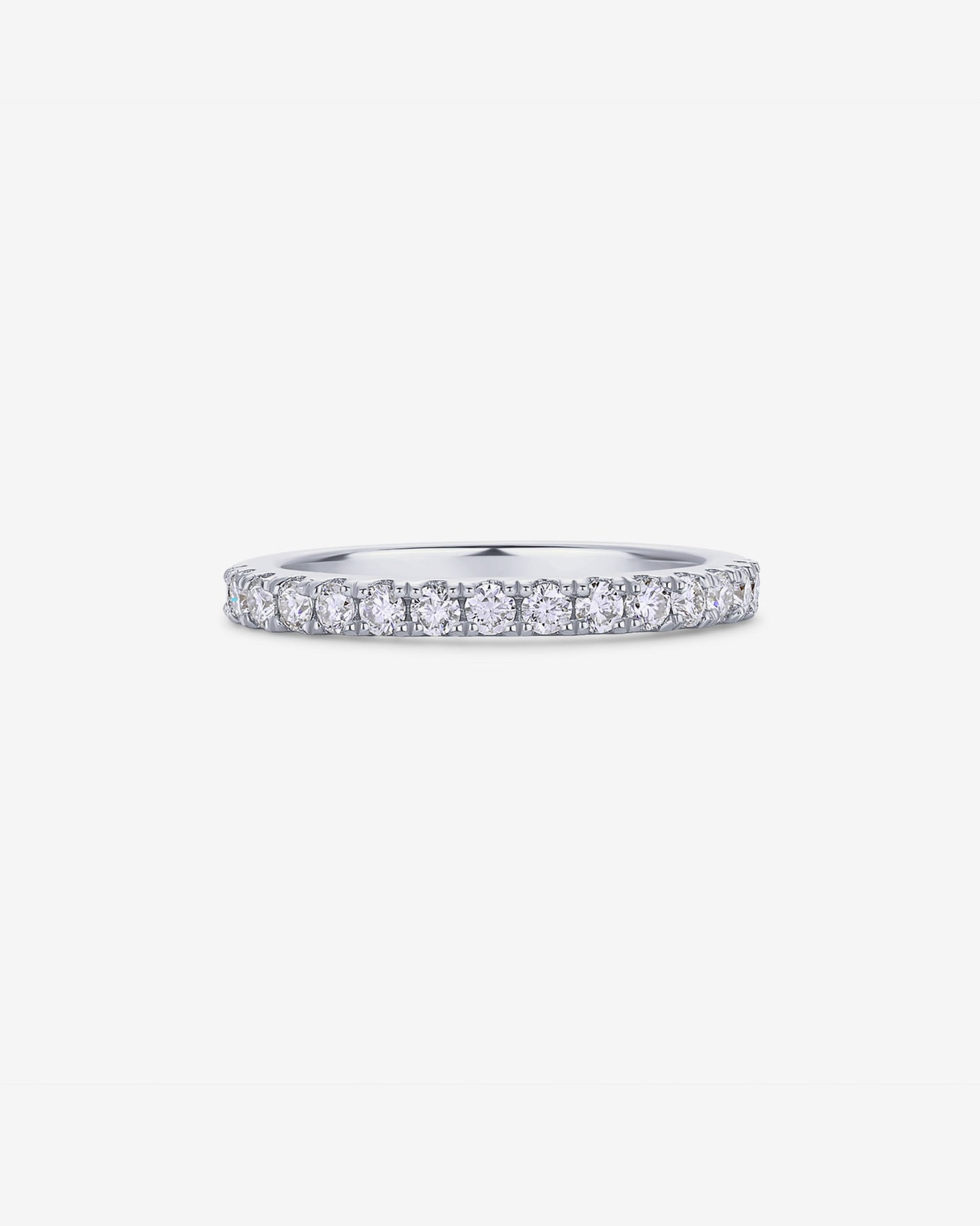 Moissanite Eternity Ring