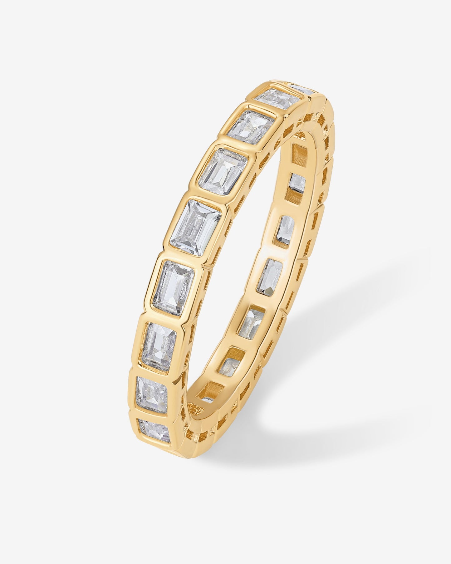 Emerald-Cut Eternity Ring