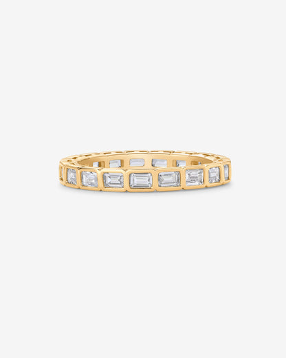 Emerald-Cut Eternity Ring