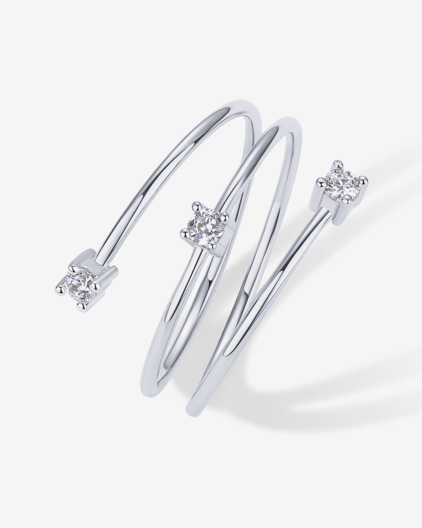Dainty Spiral Wrap Ring