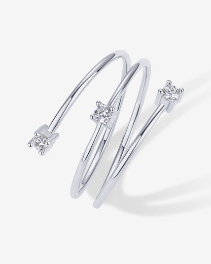 Dainty Spiral Wrap Ring