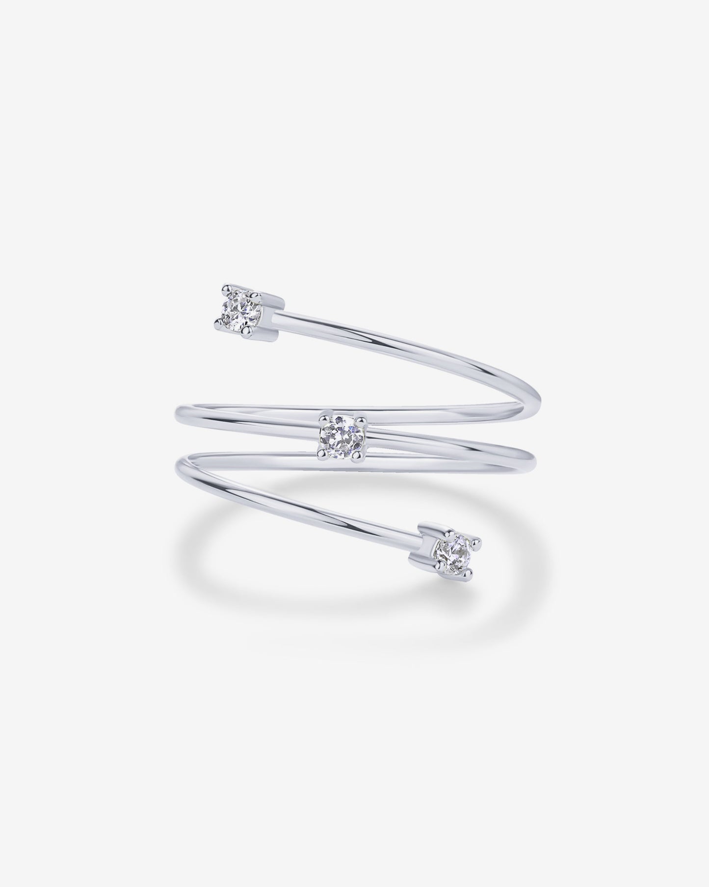 Dainty Spiral Wrap Ring