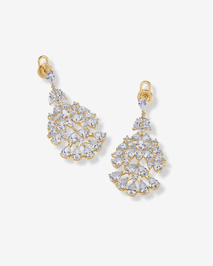 Versailles Cluster Chandelier Earrings