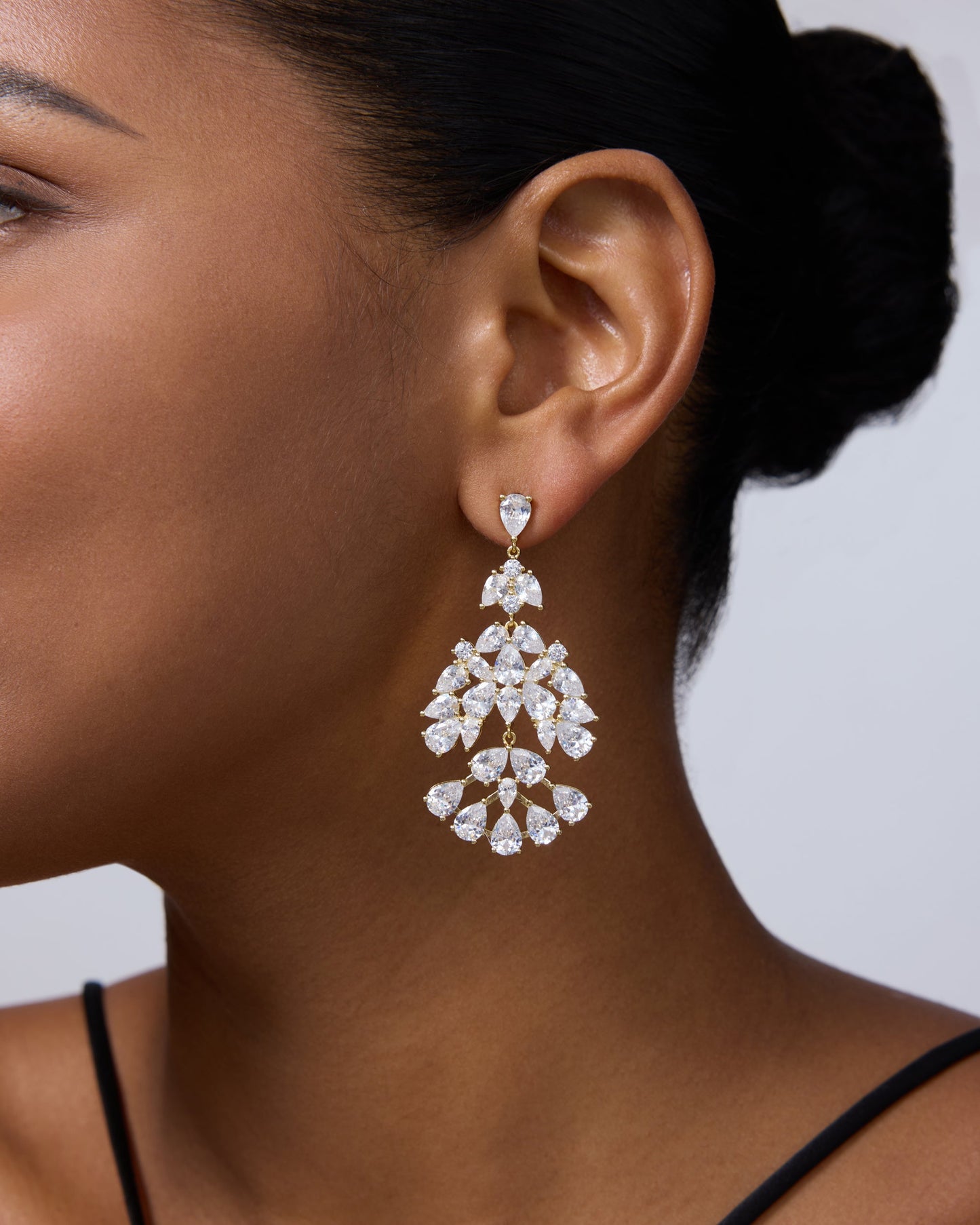 Versailles Cluster Chandelier Earrings
