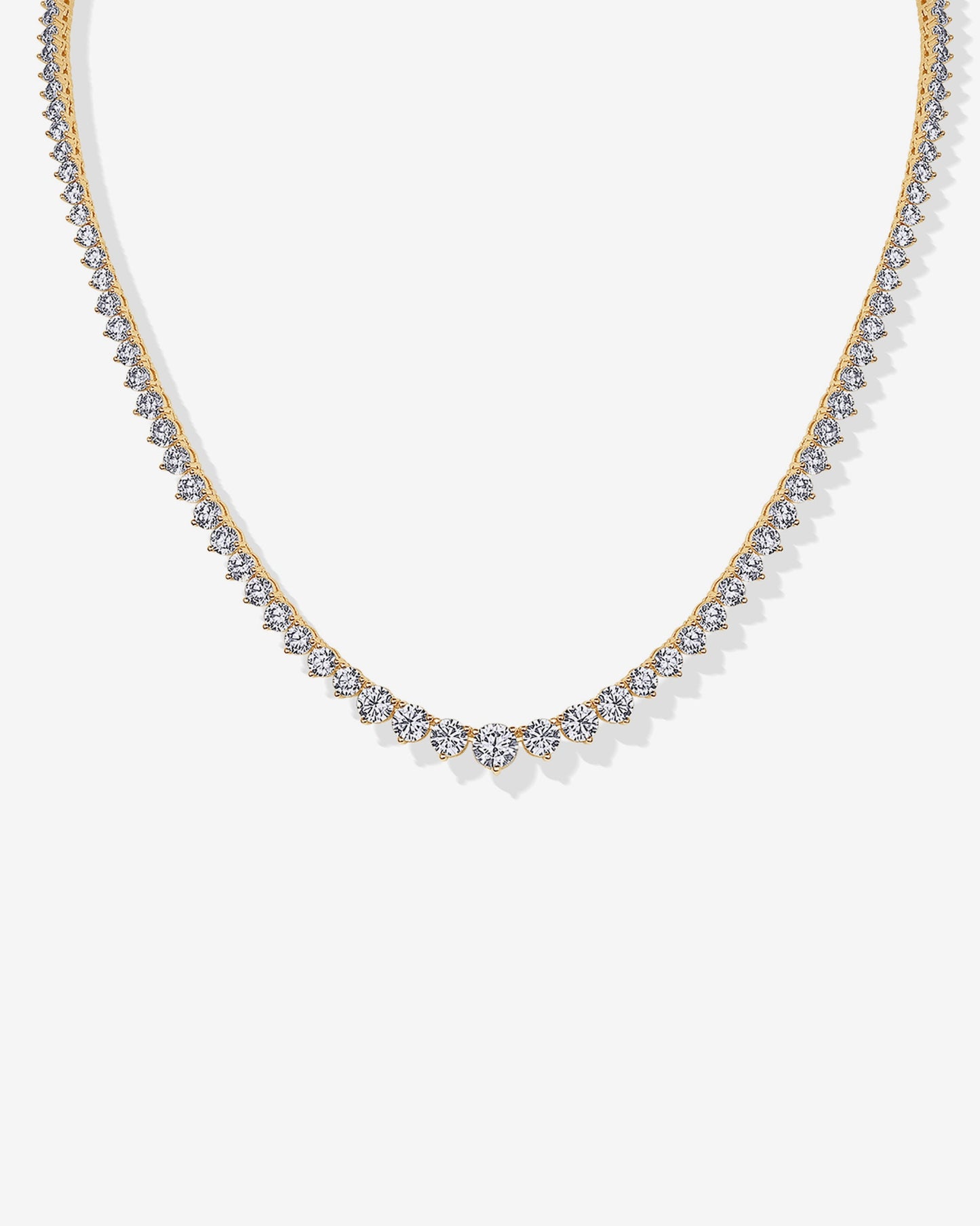 Graduated Tennis Necklace