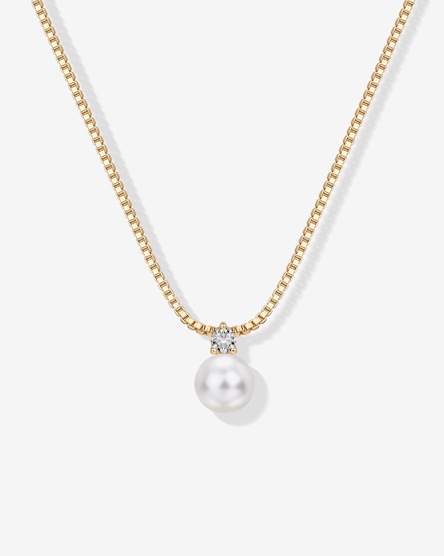 Bridal Pearl Pendant Necklace