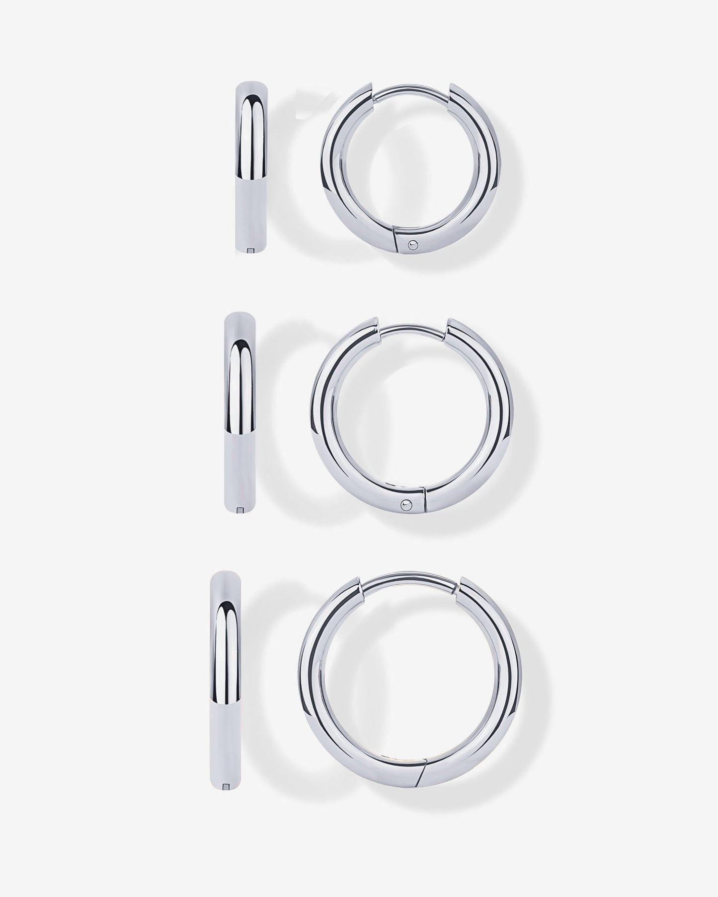 Small Hoop Earrings Set