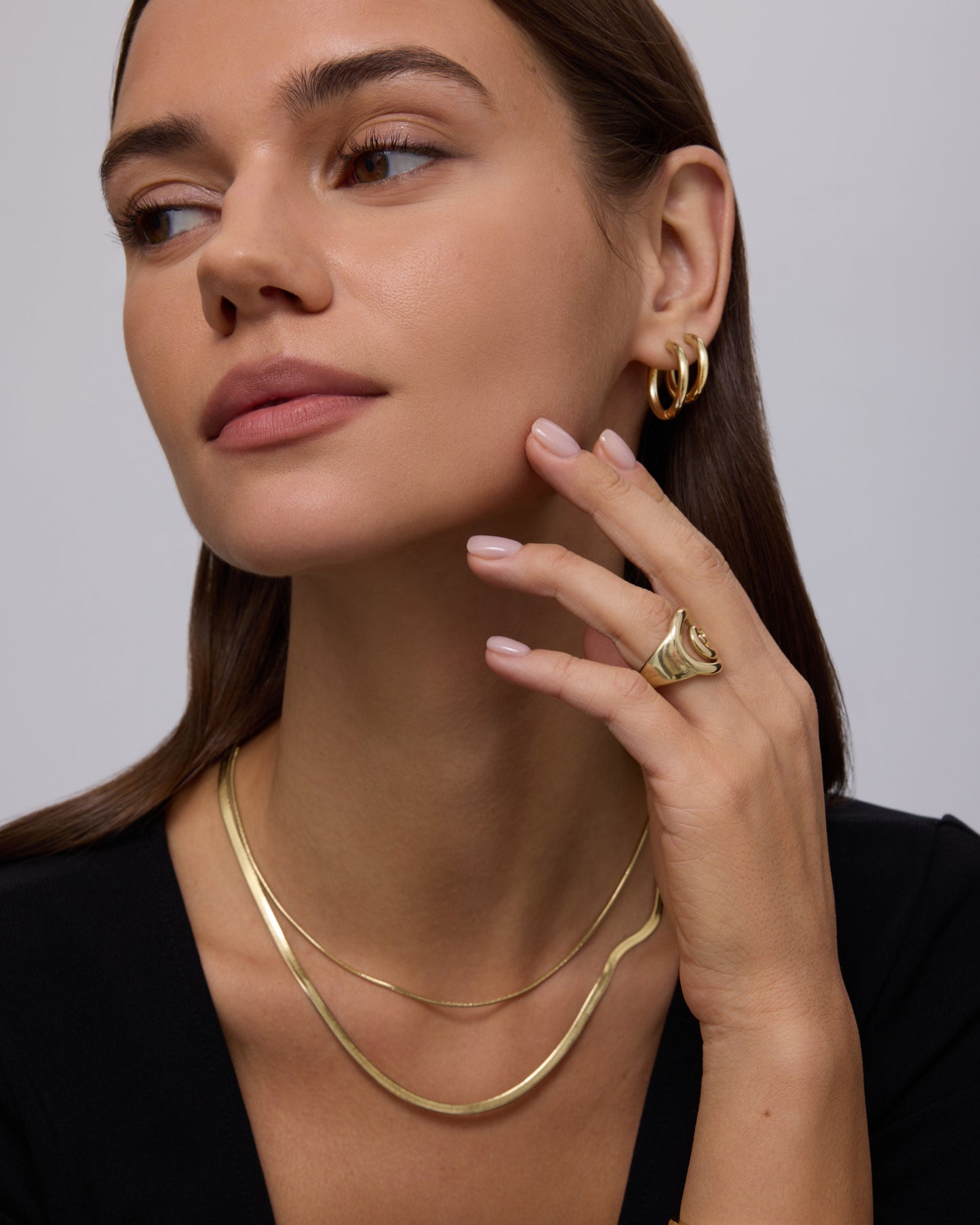 Herringbone Chain Necklace