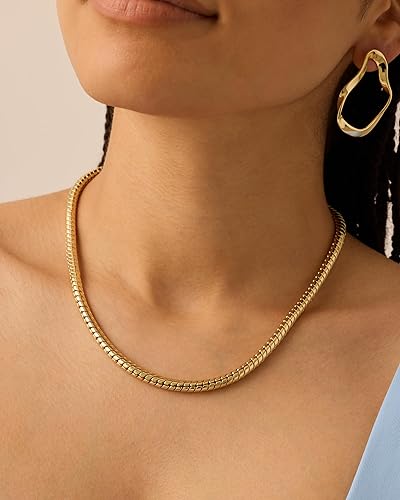 Chunky Snake Chain Necklace