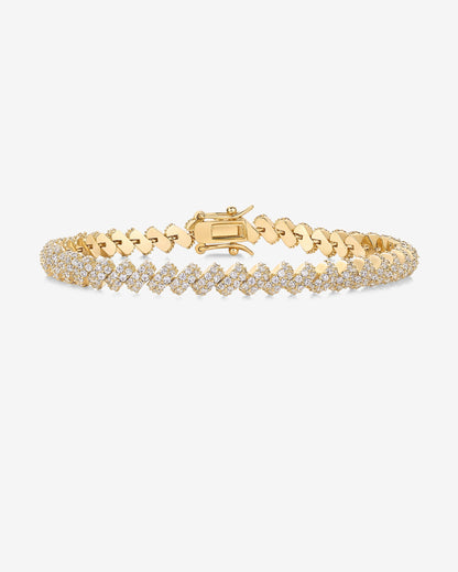 Marquise Shaped Tennis Bracelet