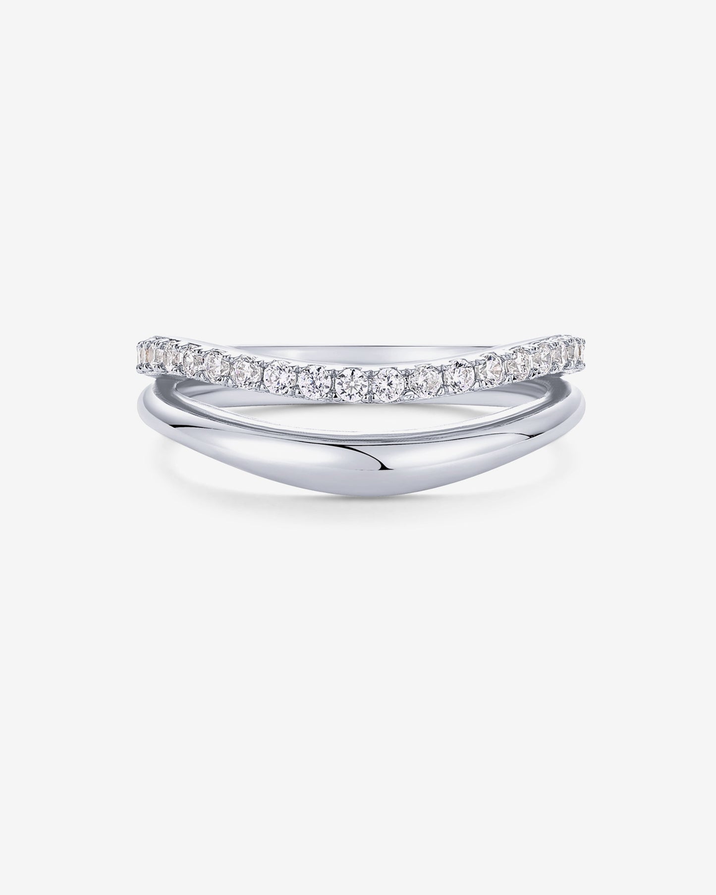 Wavy Split Ring